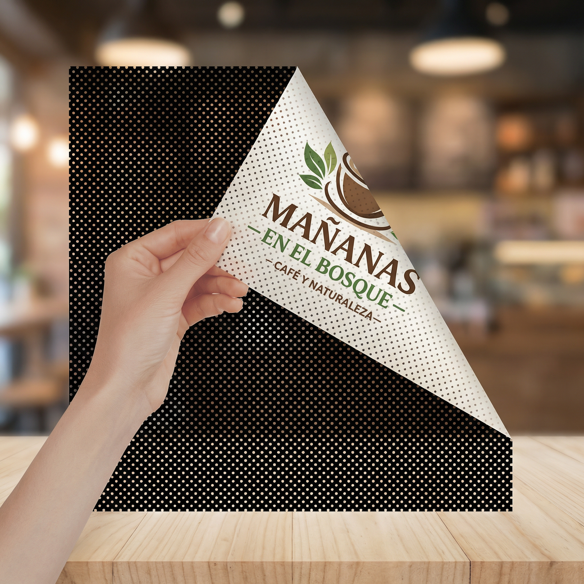 Adhesivo Microperforado