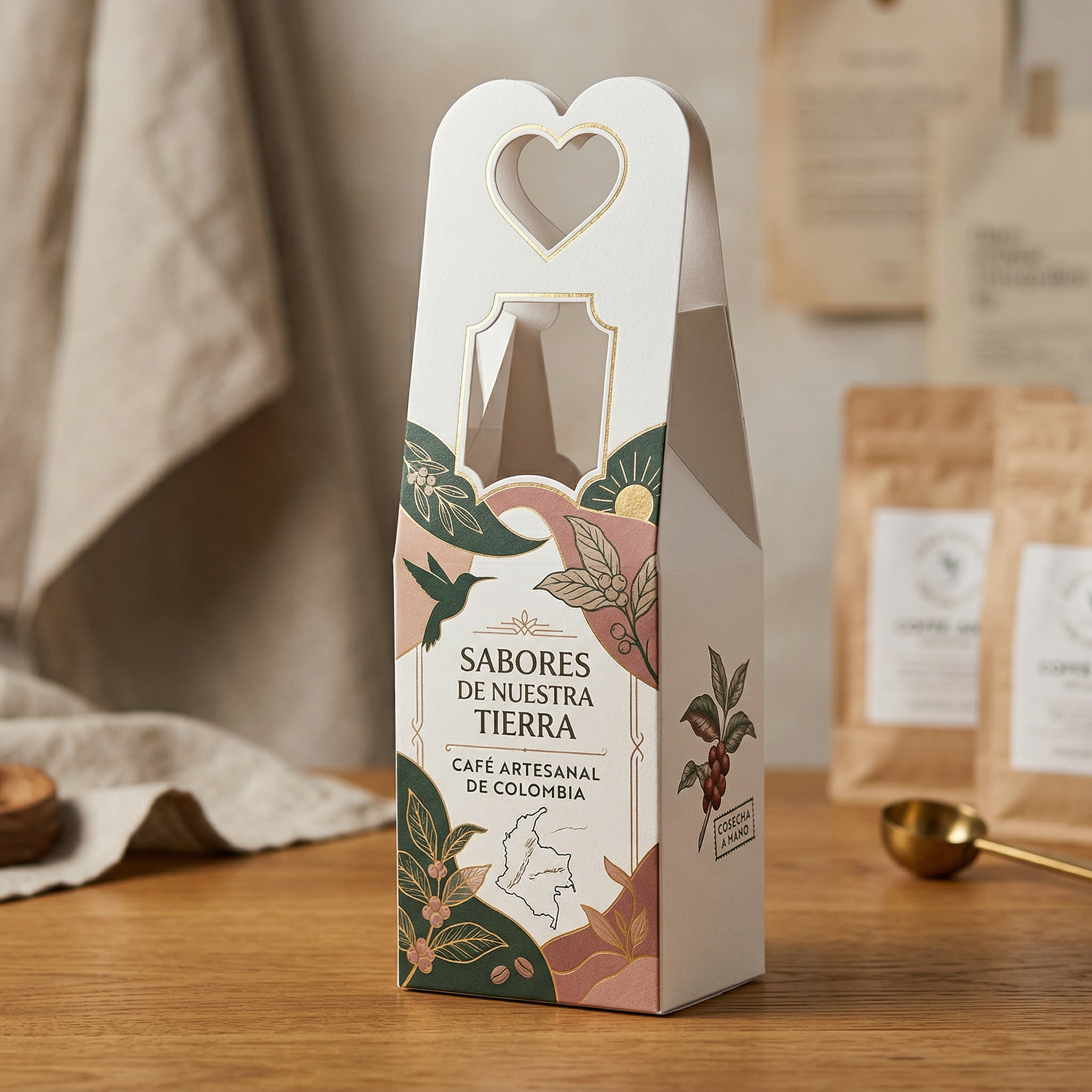 Caja Asa de Corazón