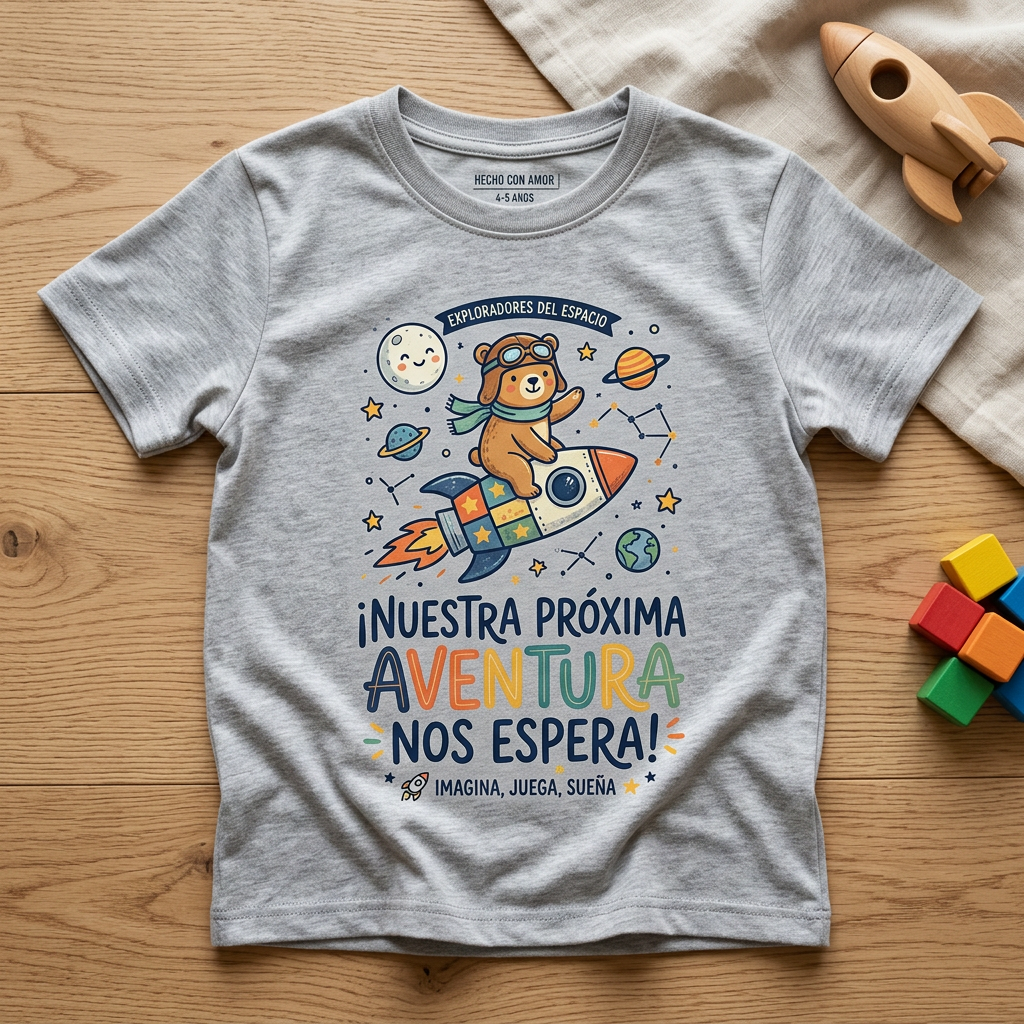 Camiseta Basica para Niños