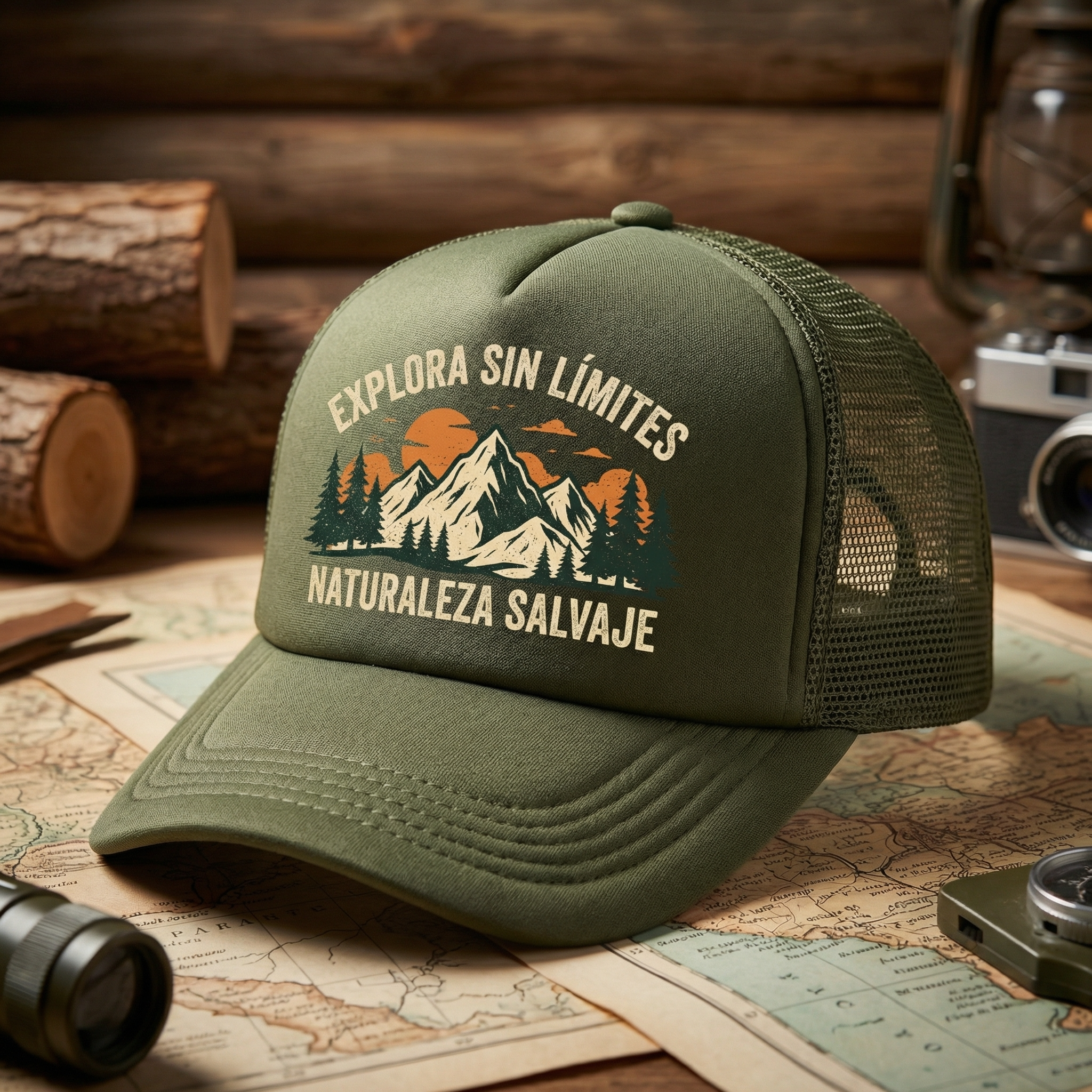 Gorras con Malla Unicolor