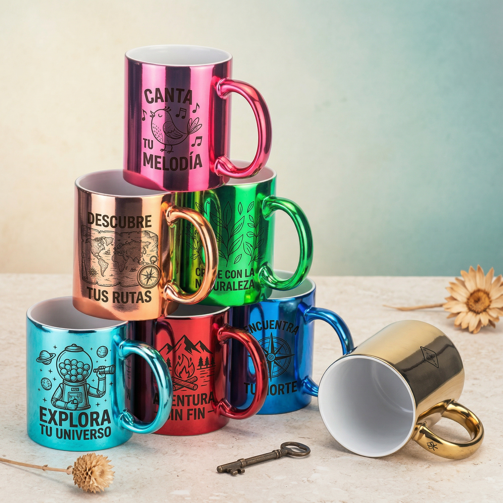 Mugs Metalizados